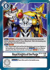 Chevaliers royaux de la purge - BT13-110 - R // BT13 – Contre le Chevalier Royal // BT13 - Versus Royal Knight